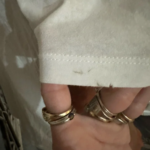 Gucci White Logo Printed Cotton Short Sleeve - Picture 11 of 13